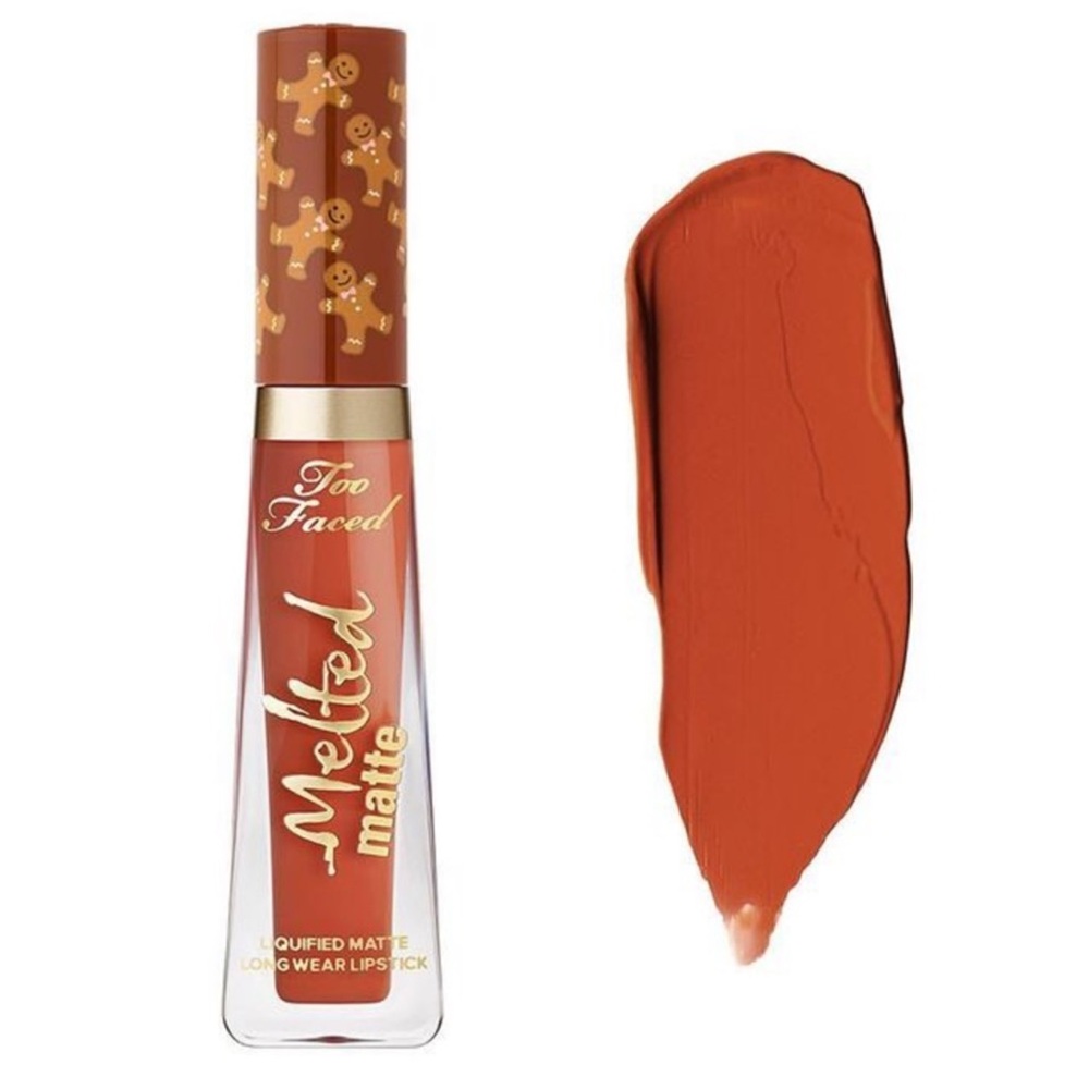 Too Faced Melted Matte Gingerbread Man Liquified Matte Long Wear Lipstick